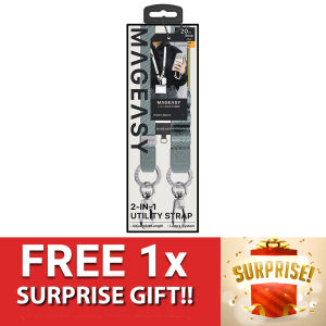 MAGEASY 2-in-1 Utility Strap ( Strap + Strap Card ) 20mm Phone Lanyard