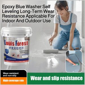 【Original】Upgraded Epoxy Colored Sand Floor Paint升级环氧彩砂地坪漆 Waterproof Wear-resistant And Non-slip Wall Paint Upgraded Epoxy Colored Sandblasted Floor Paint