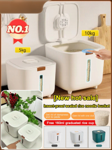 Rice Noodle Bucket ectproof and Moistureproof Food Grade Sealed Household Storage Jar