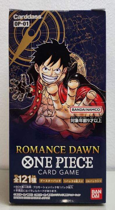 One Piece Card Game Romance Dawn Booster Box OP-01 24s (Japanese)