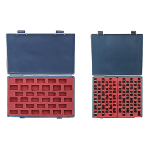 33/66 lưới bobbins trường hợp bobbins tổ chức chủ đề bobbins hộp lưu trữ suốt chỉ bằng nhựa lưu trữ container cho may