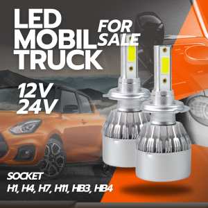 Lampu Led Truk 24 V Volt Super Terang Mobil Truck 2 Pcs Bohlam Sorot Hid H1 H11 H3 H4 H7 H11 Hb3 Hb4