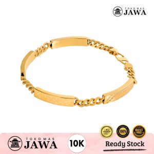 Gelang Bracelet Emas Hollow Plat 4 Kadar 10 Karat Toko Mas Jawa