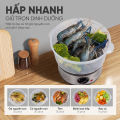 Máy hấp thực phẩm đa năng 2 tầng Magic Korea A-64, dung tích 5L hấp cùng lúc 2 con gà 1.1kg, lồng hấp bằng nhựa PP dễ dàng tháo lắp, nút điều chỉnh thời gian, công suất 500W, bảo hành chính hãng 18 tháng. 