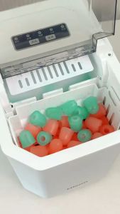 Hicon 15kg Ice Maker Automatic Electric Household ice Maker Machine Portable Mini Ice Making Machine