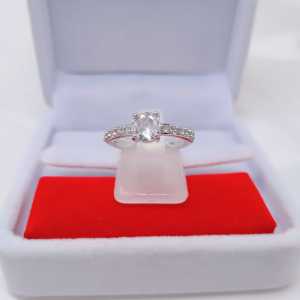 Cincin Silver  Xuping Wanita Aksesoris Fashion Awet Tahan Lama Anti Karat Cocok Untuk Harian G9-2A