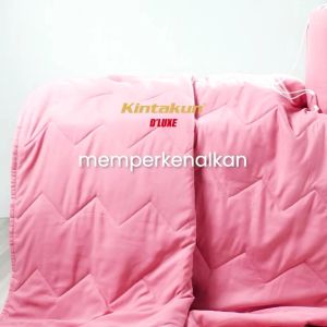 SELIMUT KOREA KINTAKUN/SUMMER BLANKET UK 150X200 DRIZZLELILAC GREYPINK ICINGSPA BLUESERENITYTOFU