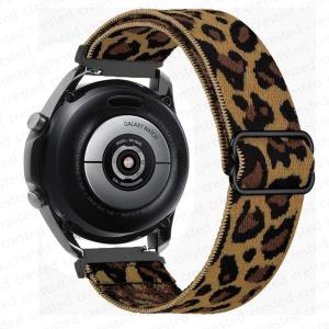 Tali Jam Tangan Elastis Nylon 20mm 22mm Quick Release Strap Universal Cocok Samsung Galaxy Watch FE 7 6 5 4 40mm 44mm Classic 42mm 46mm Active 2 Gear S3 Huawei GT 6 5 4 Amazfit Bip GTS GTR Garmin Venu Sq 2 Forerunner 55 45 Redmi Watch 5 Active