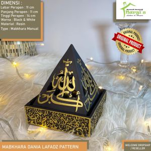 Mabkhara/Tempat Dupa/Bukhour/Bakhoor/Menyan/Buhur/Perapen/Model/dania lafadz