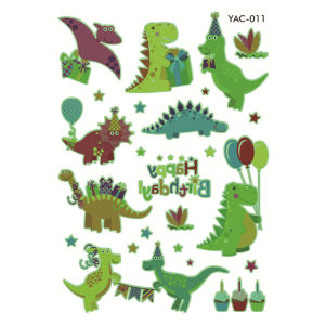 Childrens cartoon luminous waterproof tattoo stickers Halloween stickers pumpkin bat ghost manufacturer in-stock wholesale cross h260727