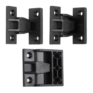 10Pcs Press Fit Panel Clip Plastic Quick Fitting Furniture Panel Board Connector Push in Plinth Fasteners Fittings