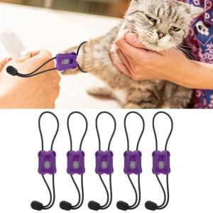 5pcs Pet tournique nhanh chóng phát hành chậm đàn hồi Viện trợ đầu tiên Băng cầm máu kiểm soát tourniquets cho động vật chó mèo