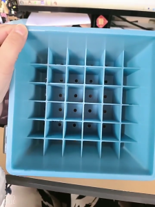 Outdoor Fishing Box 36 Grid Plastic Fishing Tackle Box Squid Jig Hard Lures Storage Case Artificial Baits Storage Box