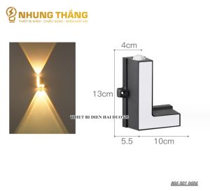 Nhiều Mẫu - Đèn Hắt Tường Decor Bảng Chữ Cái A-Z - Thân Nhôm Chống Nước - Chip Led Siêu Sáng - Bảo Hành 1 Năm - CÓ VIDEO