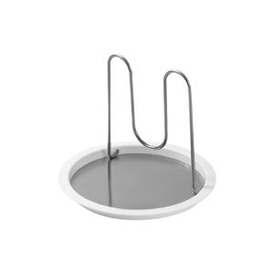 MAOMEI STORE Thép không gỉ Giá đỡ nắp nồi Chịu nhiệt Gấp lại Nồi súp Kệ đựng nắp nồi Có thể tháo rời Giá đỡ muỗng Nhà bếp