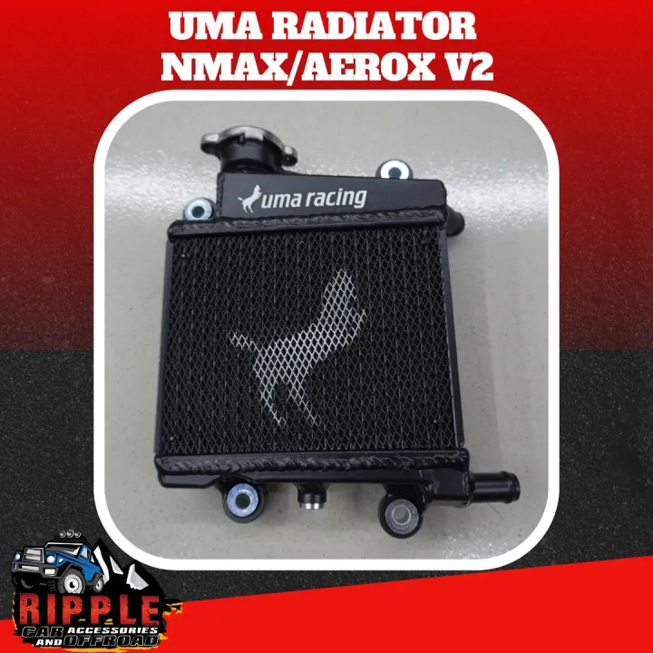 Nmax Radiator Custom UMA Racing Big Radiator for Yamaha NMAX V2 / Aerox V2 | High ...