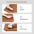MOBI GARDEN Camping Single Double Sleeping Pad Air Mattress Bed Inflatable Portable Cushion. 