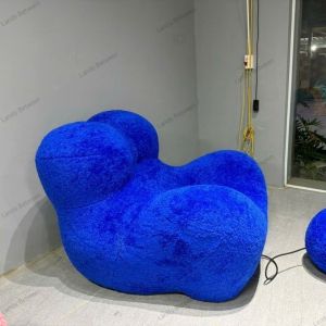 Ghế thư dãn BIG MAMA nhập khẩu ghế lười đọc sách Sofa decor UP5 Donna La Mama Chair lông xù
