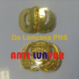 Pin Korpri Warna Emas Tidak Akan Luntur