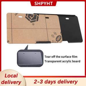 [COD] SHPYHT Local delivery Ship within 24 hours 1PCS Universal ‌Stainless Steel Plate Cover For Motorcycle New LTO Plate Size Motorcycle License Plate Frame