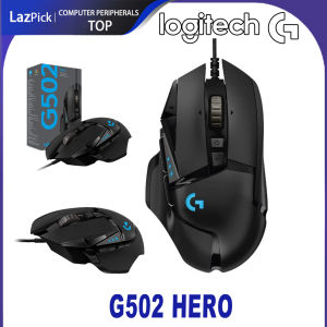 Logitech G502 HERO High Performance RGB Wired Gaming Mouse HERO 25K DPI Sensor 11 Programmable Buttons PC / Mac