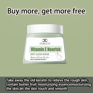 LYDIMOON Exfoliation whitening body scrub 250g sea salt bath salt men and women whole body hand exfoliation dead skin to chicken skin hydration moisturizing skin rejuvenation scrubbing treasure gentle exfoliation chicken skin lasting fragrance