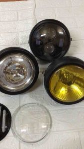 Cụm pha đèn Đèn pha xe máy đèn pha led bi cầuCaferace motors shop 0984971183 Tracker Bobber Chopper Street Cub Caferace Scramler Brat