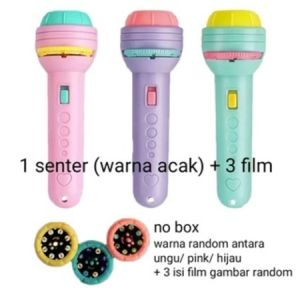 Mainan Proyektor Senter Gambar Anak/Kids Torch Projector