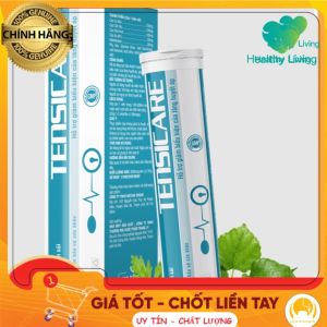 [COMBO 3 HỘP] TENSICARE Viên Sủi Hỗ Trợ Đẩy Lùi Đột Quỵ Tim Mạch Giảm Mỡ Máu Đường Huyết Hiệu Quả An Toàn CHÍNH HÃNG