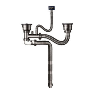 Ống Thoát Nước Bồn Rửa Chén Nhà Bếp Chống Mùi Hôi Tiết Kiệm Không Gian Phụ Kiện Sink Thông Minh Dùng Cho Nhà Ở & Nhà Hàng