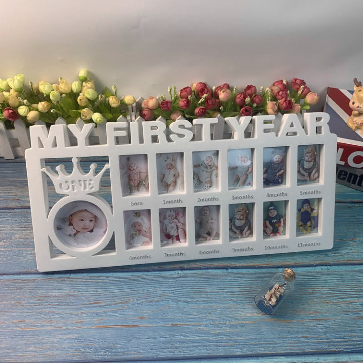 My First Year Baby Photo Album Decorative Photo Frame Album Foto Bayi ...