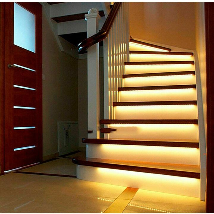 Wired motion sensor on sale stair lights