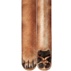 AZDH บุคลิกภาพ ชุดคอสเพลย์ ถุงเท้าตลก แมว การพิมพ์ เสือดาว ถุงเท้าผู้หญิง ถุงเท้าผู้ชาย ถุงเท้าหลอด 3D พิมพ์สัตว์ถุงเท้า