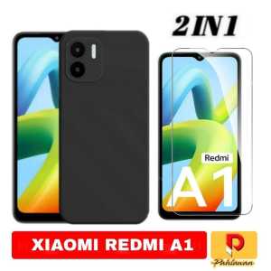 PROMO PAKET 2 IN 1 SOFT CASE XIAOMI REDMI NOTE 12 4G / REDMI NOTE 12 PRO 4G / REDMI NOTE 12 PRO 5G / REDMI A2 / POCO X5 5G / REDMI A1 / XIAOMI POCO M5 2022 Slim Matte Premium Soft case