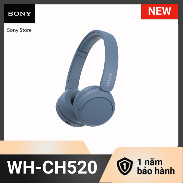 Tai nghe choàng đầu không dây thời trang Sony WH-CH520 | Lazada.vn