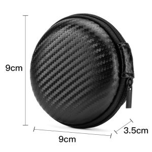 OOC Shockproof Headphones Carrying Case Dust-proof Waterproof Earphone Storage Bag Earphone Accessories Portable Electronic Products