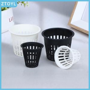 ZTOYL 10Pcs 2 Inch 3 Inch Grow Orchids Hydroponics Cups Planting Mesh Pot Soilless Net Basket Slotted Colonization Container