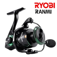 RYOBI RANMI HB Fishing Reels 1000-7000 Series Metal Spool Wheel Max Drag  8KG Sea Fishing