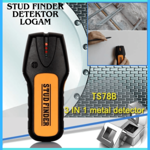 COD Stud Finder Detektor Logam Wire Wall Scanner  TS78B / pendeteksi logam emas dalam Tanah Dan Di dinding rumah  canggih / Alat Pendeteksi Kabel Dinding Besi / Alat Detektor Logam Emas Bawah Tanah Anti Air Dalam Tanah Kabel Dinding Rumah