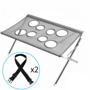 Allieuka Foldable Pet Grooming Hammock Table With Tripod Stand Anti Scratch Anti Bite Cat Dog Bath