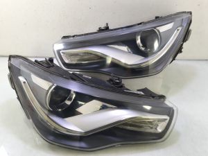 USED Audi A1 X1 2010-2014 XENON Projector HID HeadLight Head Lamp Lights Lampu Depan 1 Pair HEADLAMP