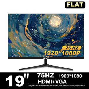 YAMY Gaming Monitor curved 24 Inch Monitor 144HZ PC Monitor 27 Inch 100HZ 180HZ 240HZ 165HZ