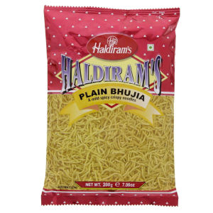 HALDIRAMS PLAIN BHUJIA 200GM Snack HALDIRAMS Plain Bhujia gói 200gr