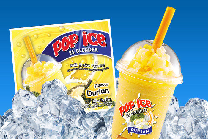 Pop Ice rasa Durian per per Renteng ( 25g x 10pcs)