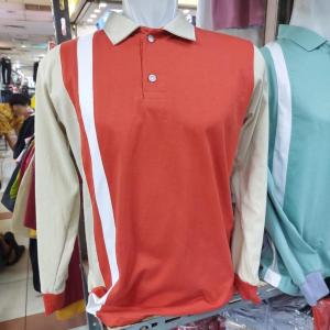 COD Baju Olahraga Pria Setelan Training Lengan Panjang/Atasan Cowok bahan katun /seragam olahraga