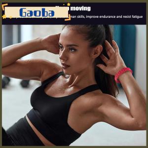 gaoba Anti Static Bracelet Men Women Silicone Bracelet Negative Ion Wristband Anti-Static Bracelet Wireless Static Elimination Adjustable Bracelets Bangles