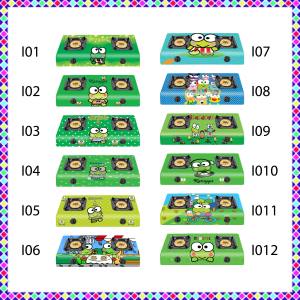 Stiker Kompor 2 Tungku Motif Keroppi