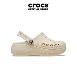 Giày Clog Nữ Crocs Baya Platform Clog - 208186-11S