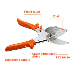 Multi-purpose Angle Cutter 45-135 Degree Wireway Multi-Angle Cutter Hardware Manual Wireway Cutter PVC Plastic