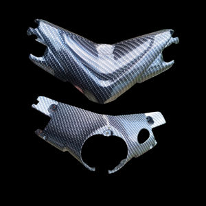 3pcs Cover stang Nmax old carbon glossy